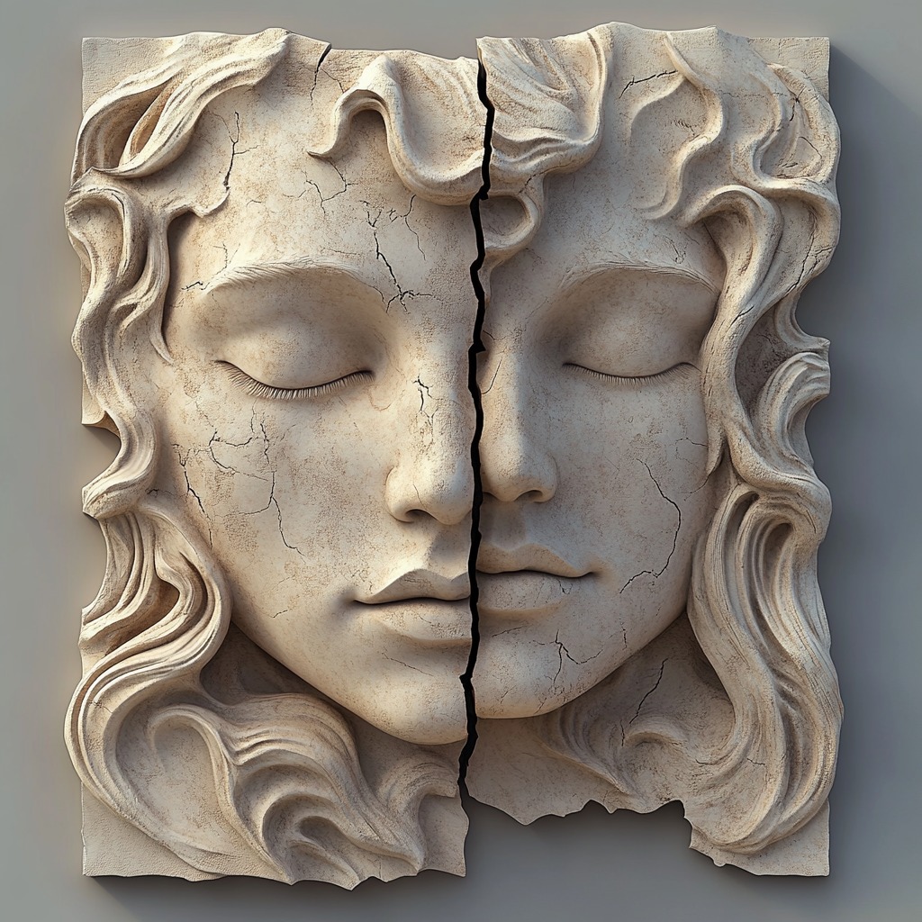 Zodiac symbols 3D model bass relief  free 3D print model_1