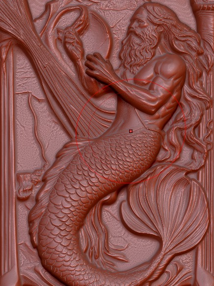 Zodiac symbols 3D model bass relief  free 3D print model_13