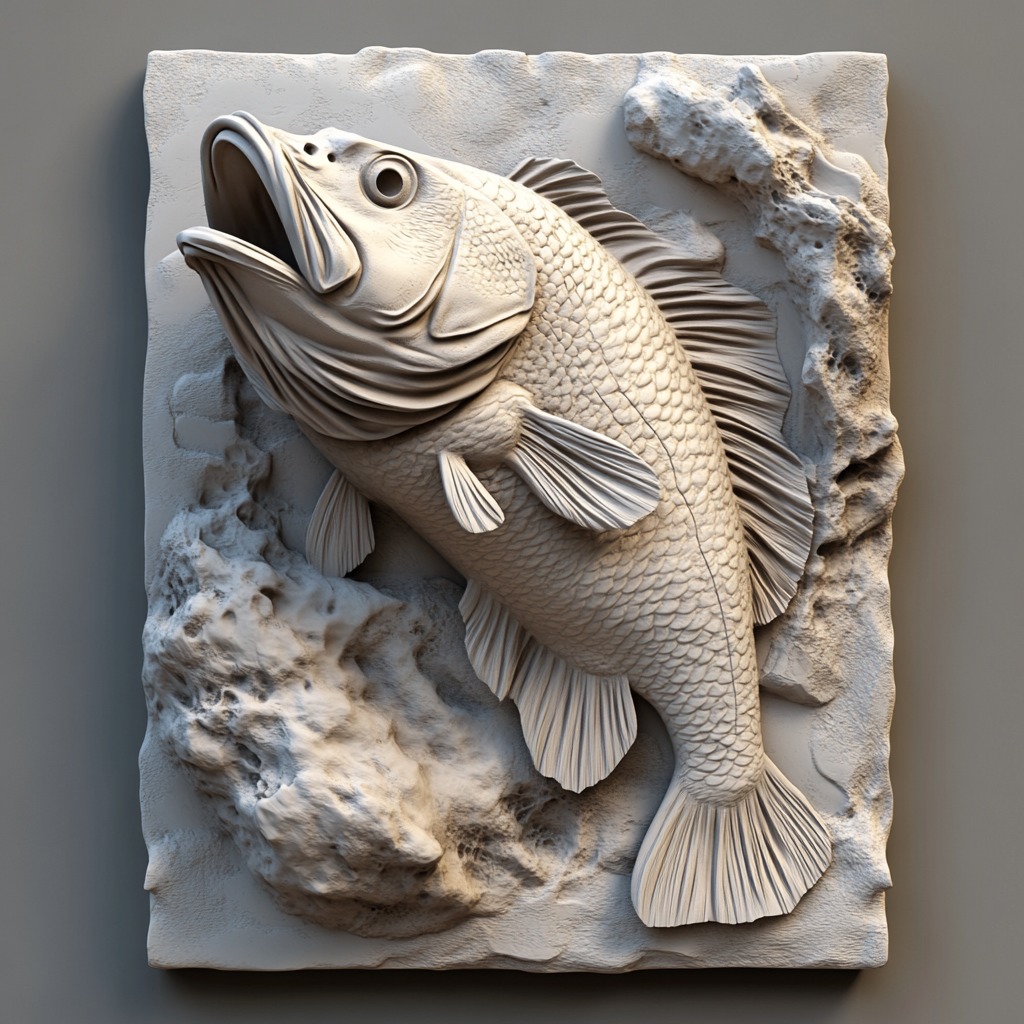Zodiac symbols 3D model bass relief  free 3D print model_7