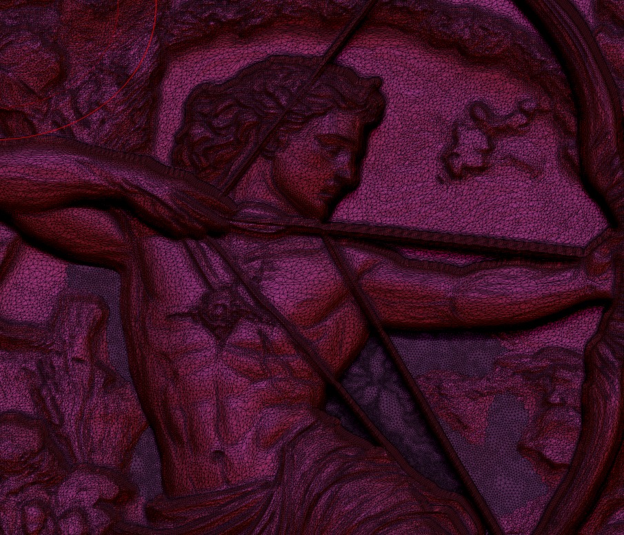 Zodiac symbols 3D model bass relief  free 3D print model_36