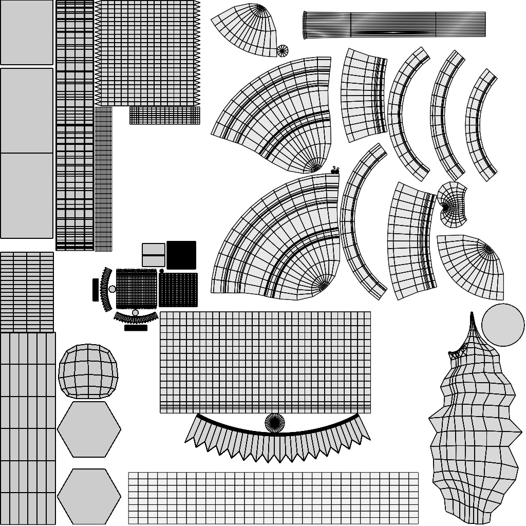 Christmas Tree and Gift Box 3D model_12