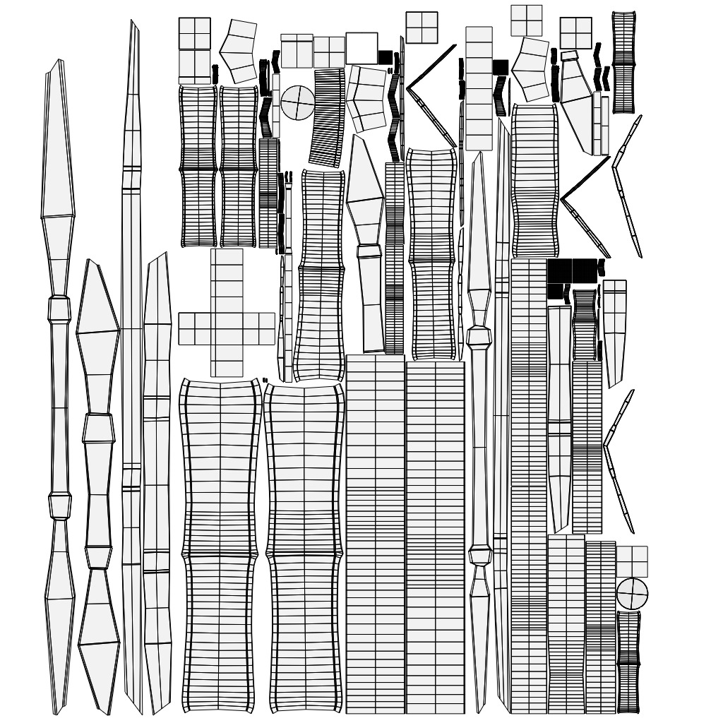 Christmas Tree and Gift Box 3D model_11