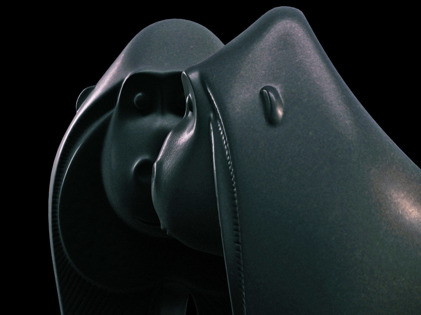 JONATHAN ADLER Ceramic Gorilla 3D model_1