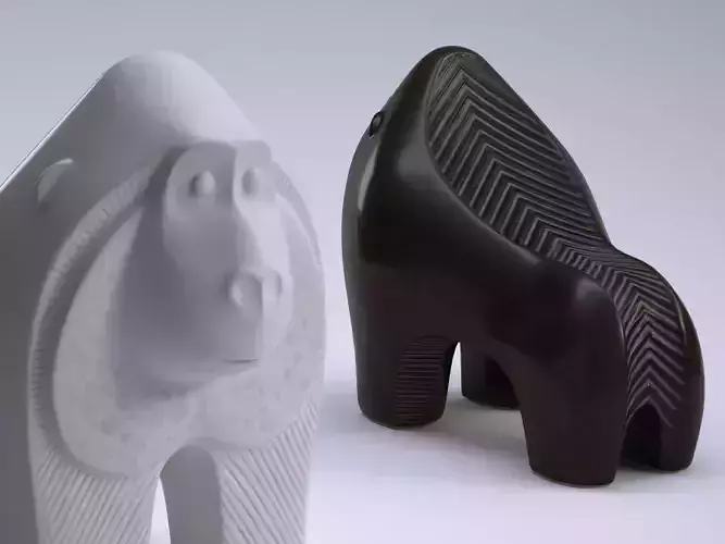 JONATHAN ADLER Ceramic Gorilla