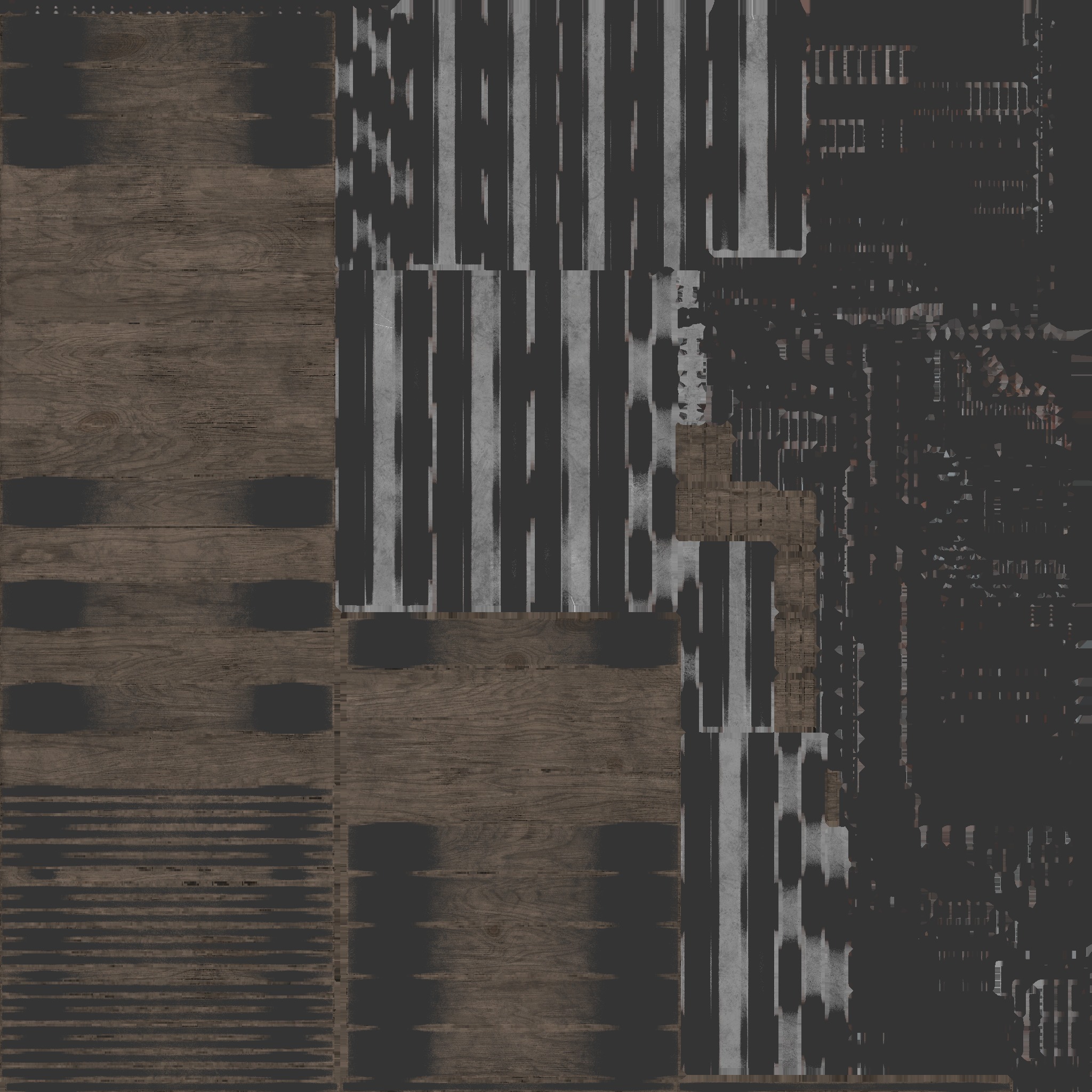 mine railroad track 03 3D model_6