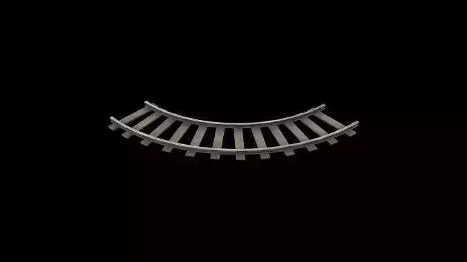 mine railroad track 03