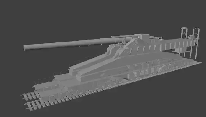 Cannon Dora ideal for print 3D model