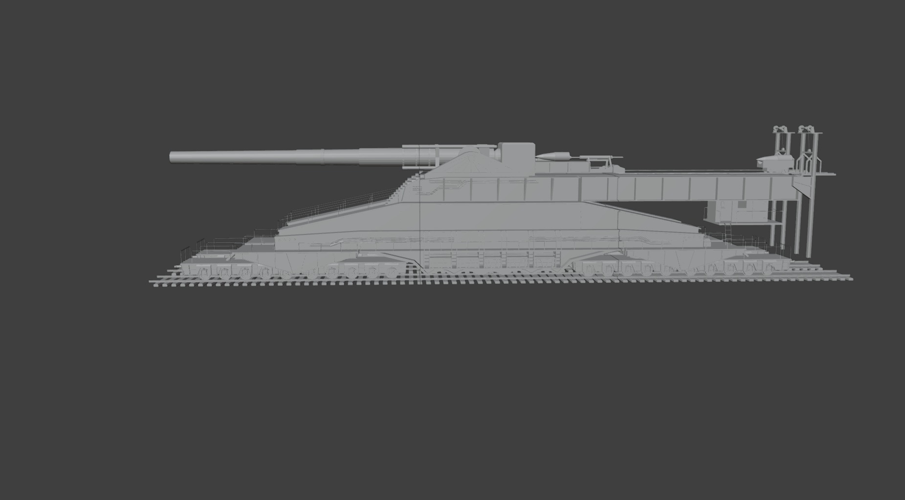 Cannon Dora ideal for print 3D model_2