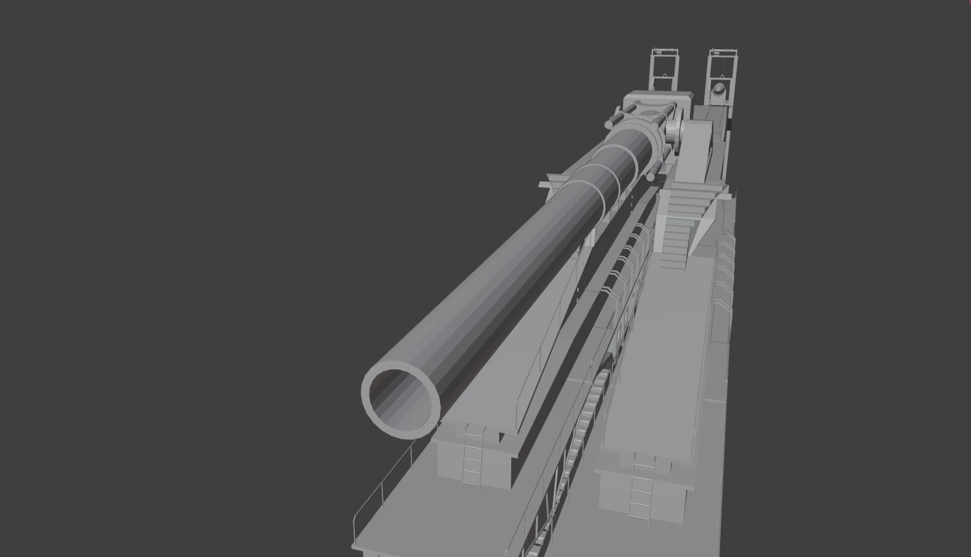 Cannon Dora ideal for print 3D model_6