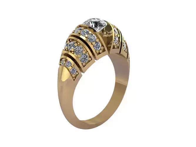 Elegant diamond Ring Ratato