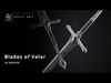 Blades Low-poly 3D model_1