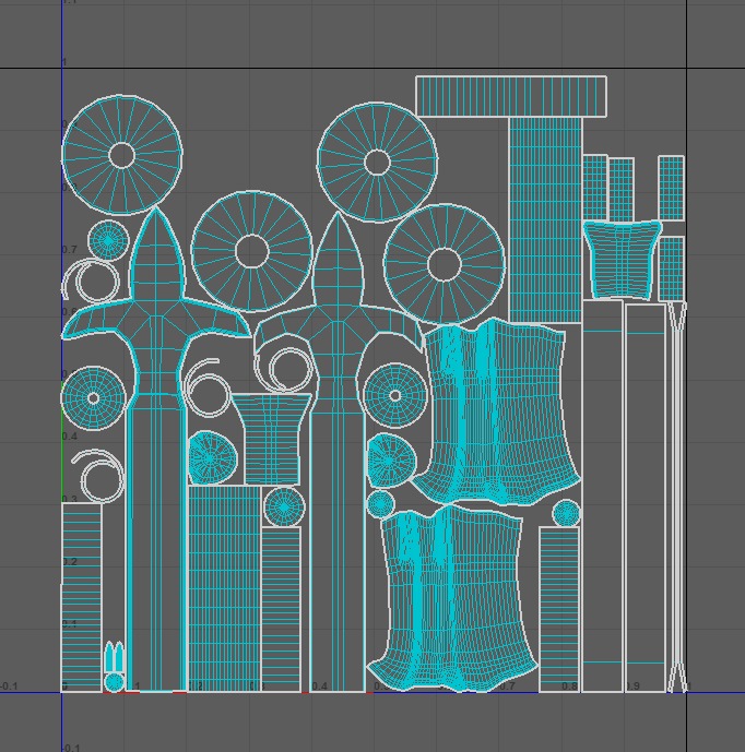 Candle Stand 06 Low-poly 3D model_8