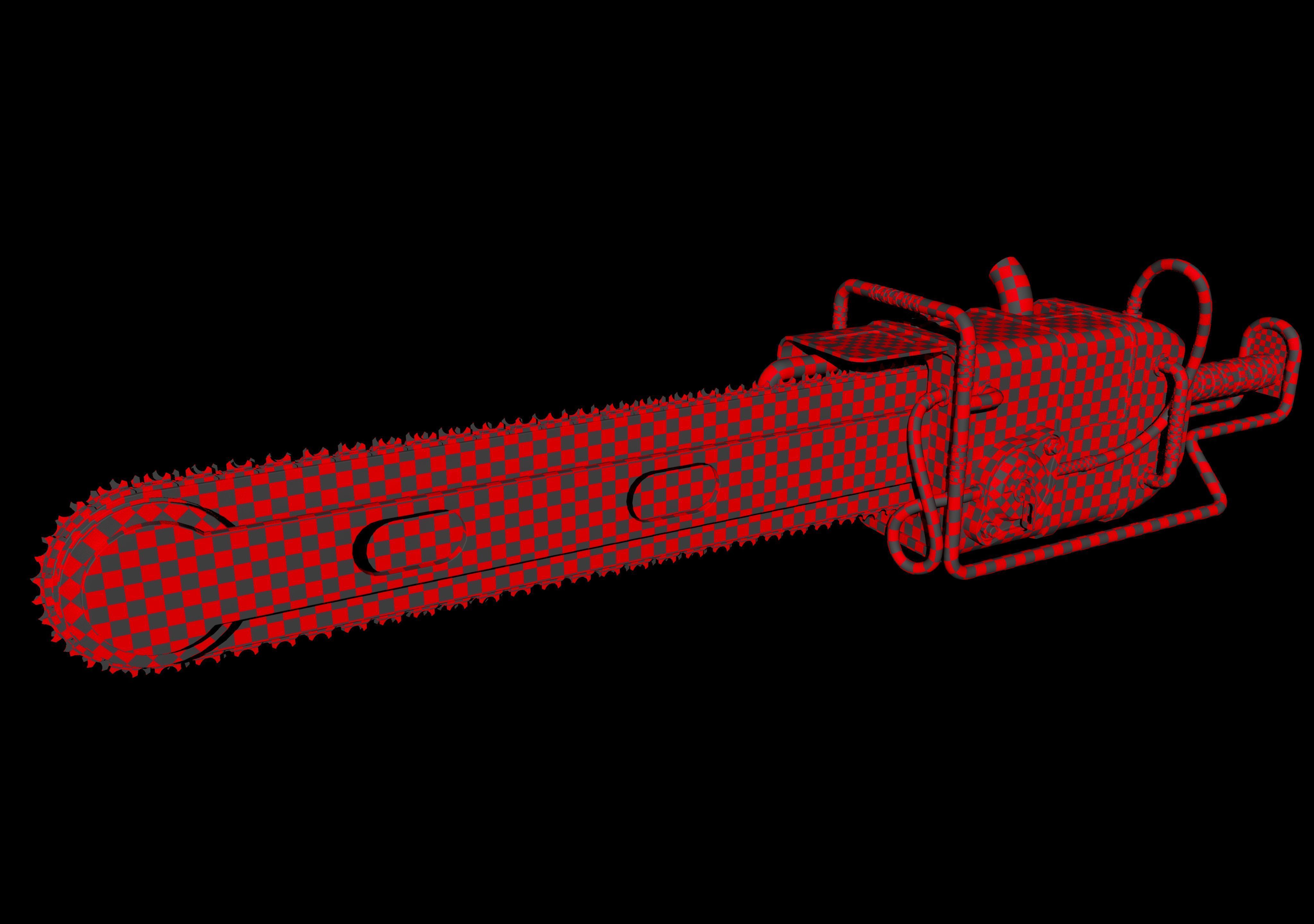 Chainsaw 3D model_6