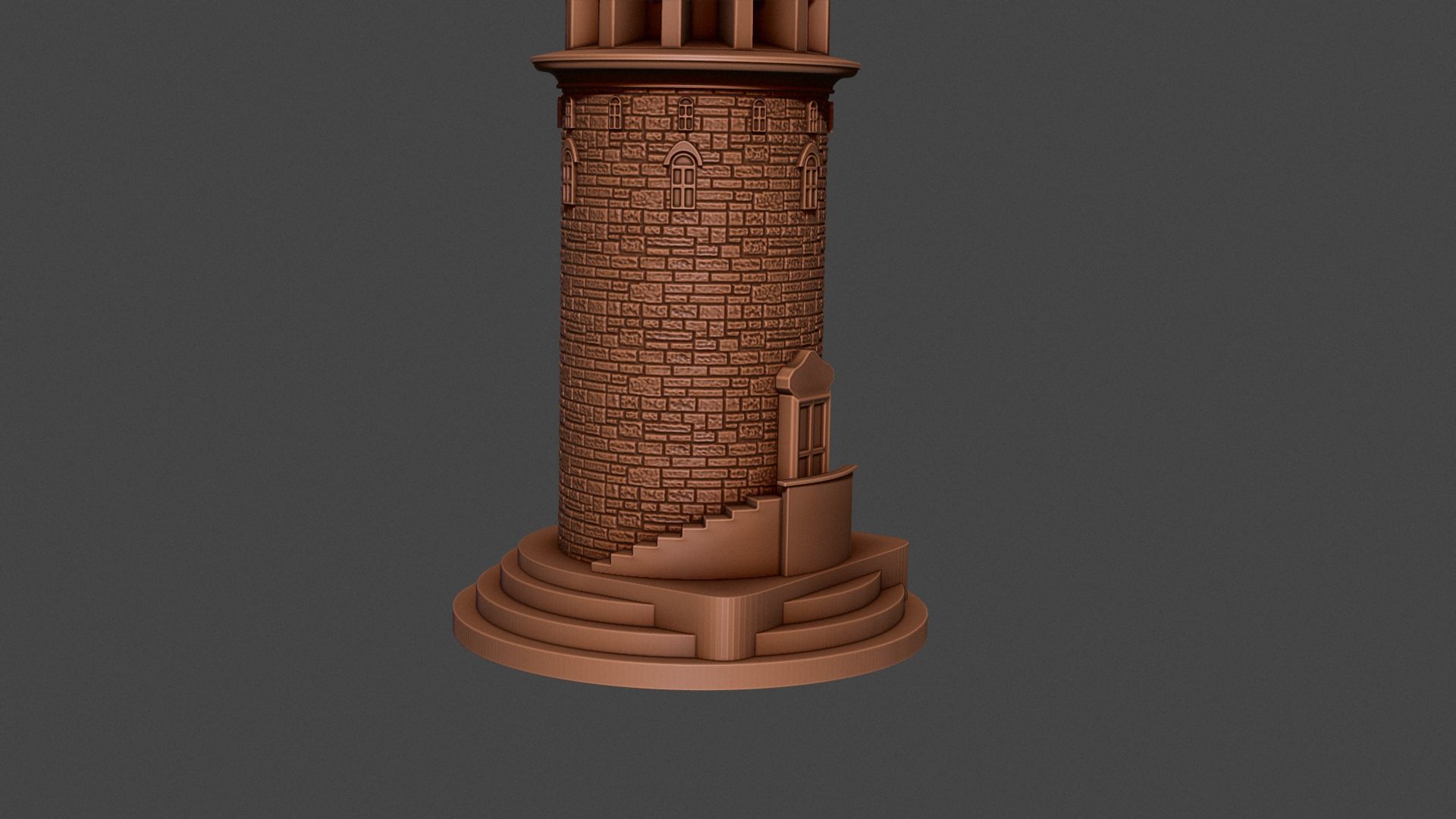 Galata Tower 3D print model_5