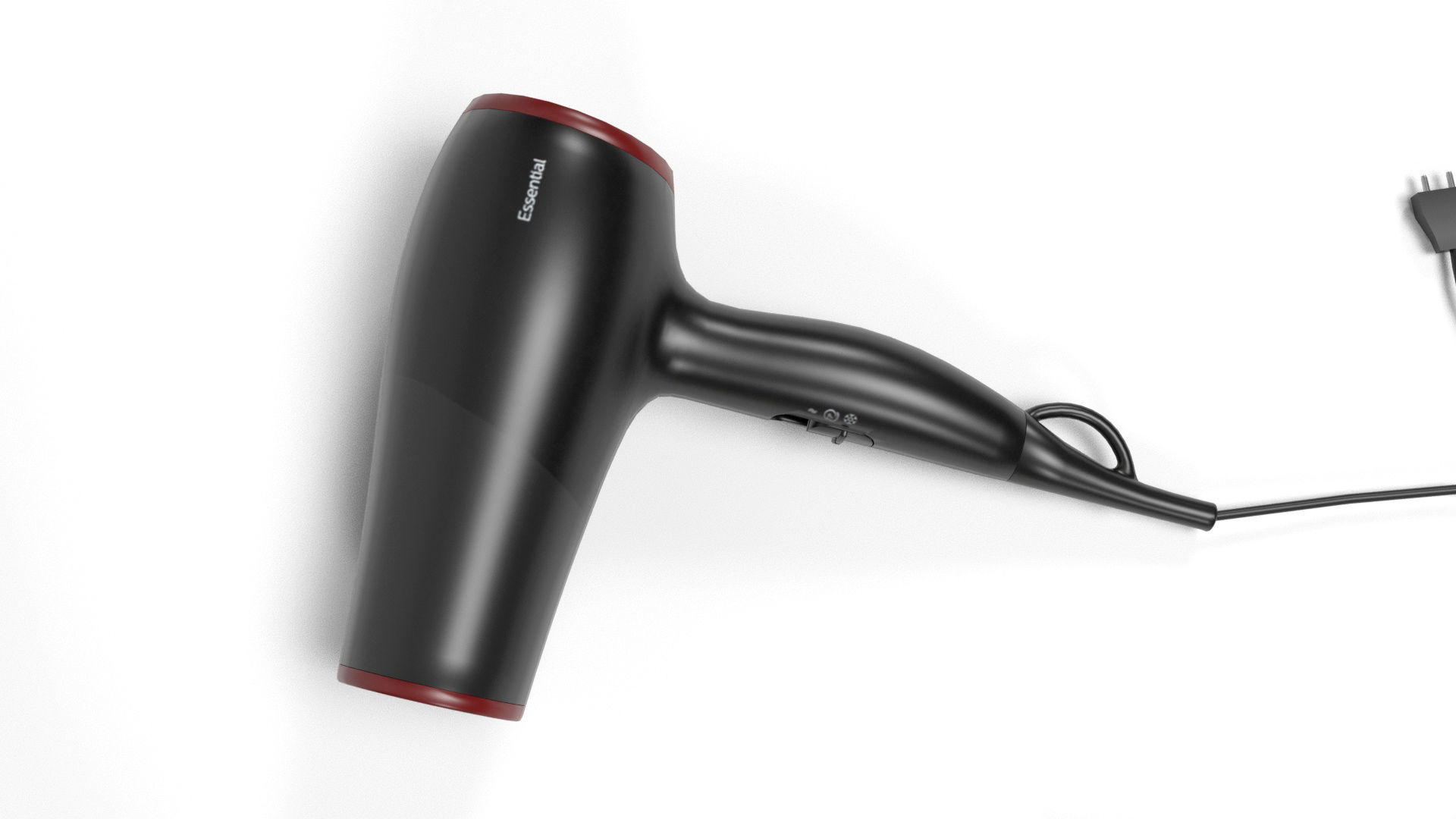 Barber shop Props Low-poly 3D model_6