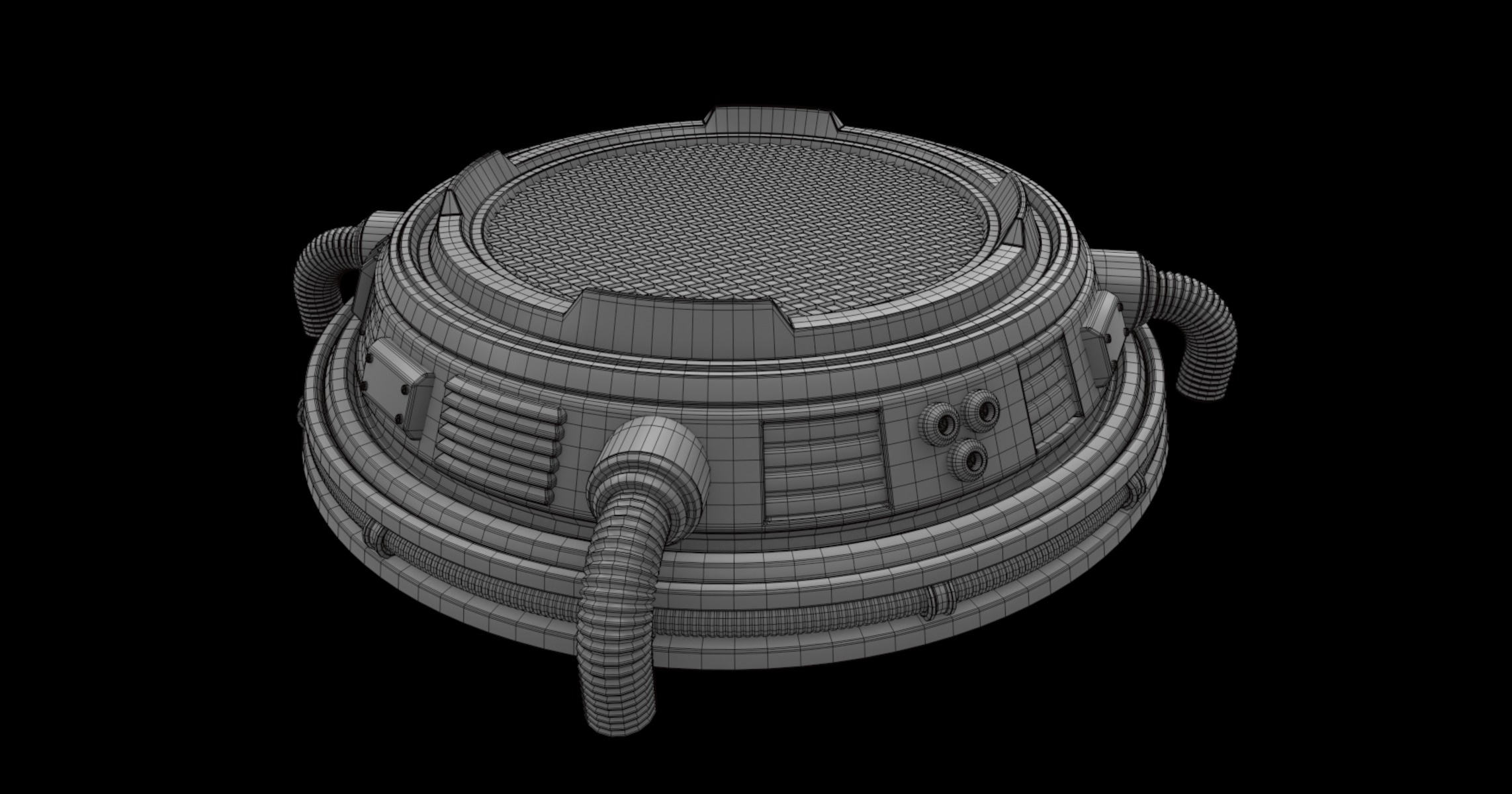 pedestal sifi 02 3D model_5