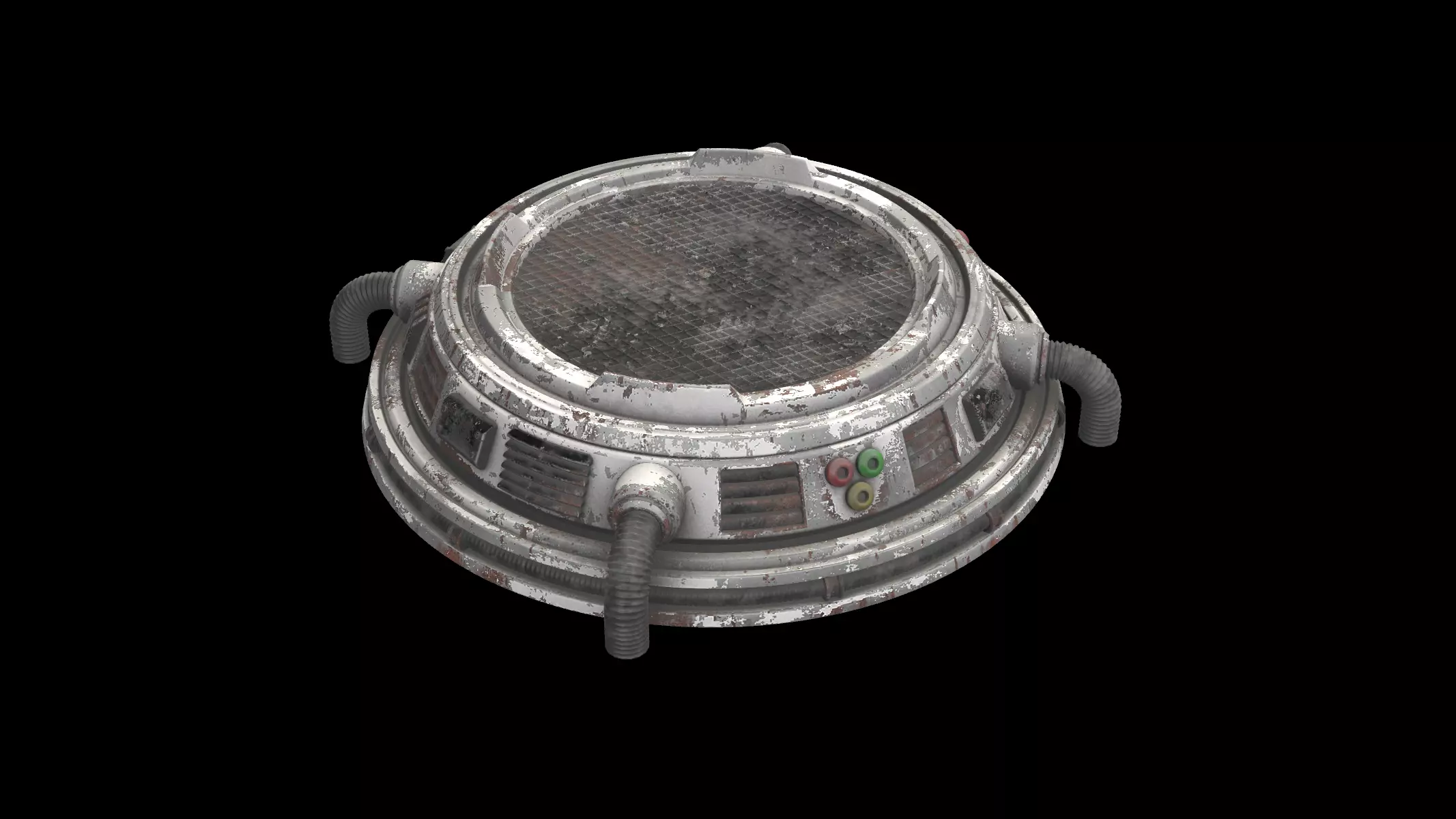 pedestal sifi 02 3D model_0