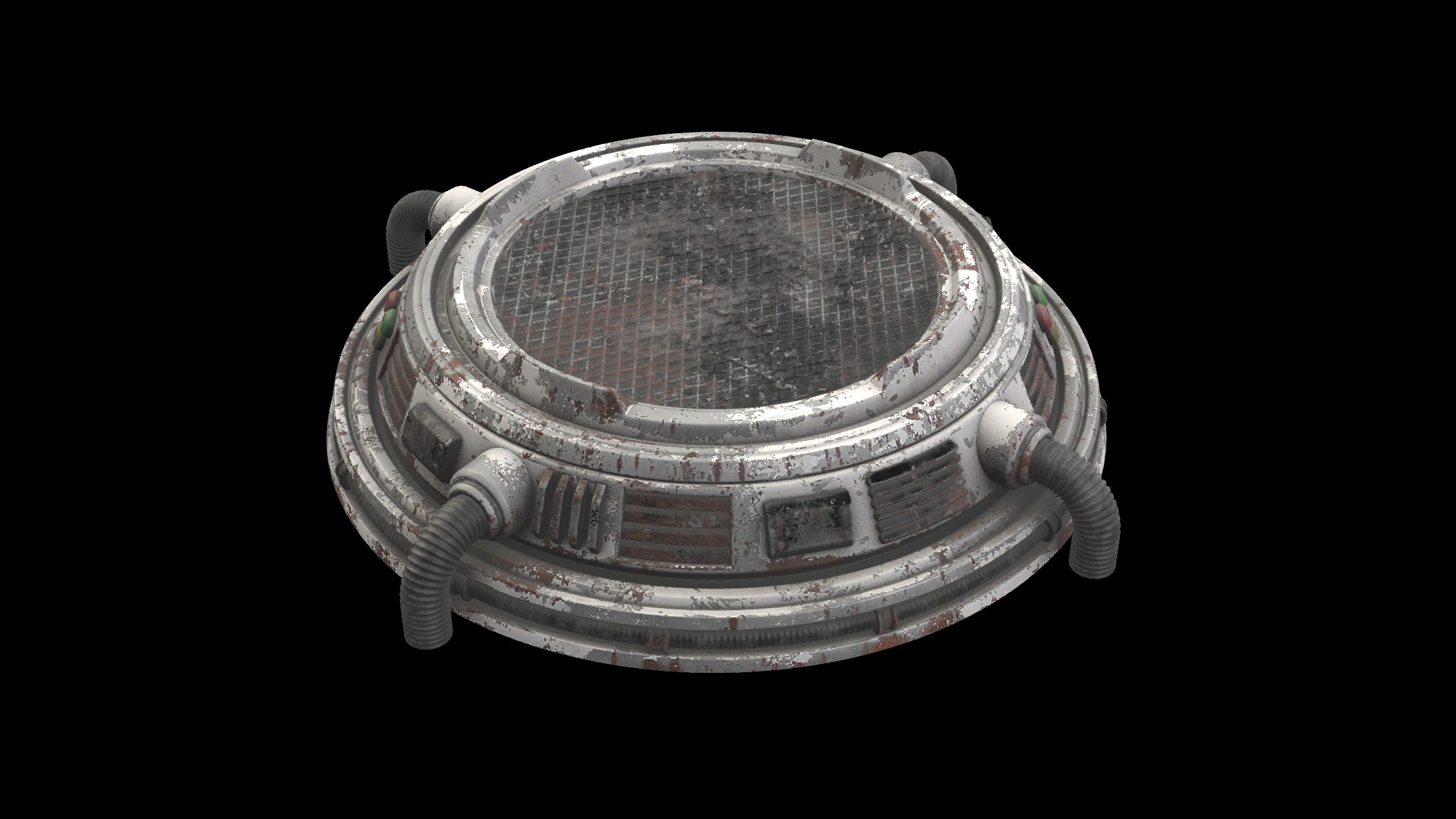 pedestal sifi 02 3D model_1