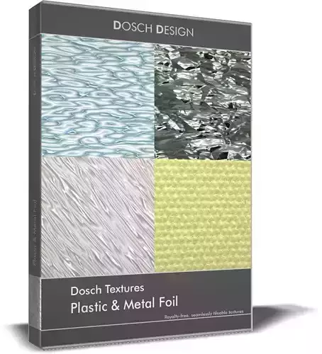 Dosch Textures - Plastic Metal Foils