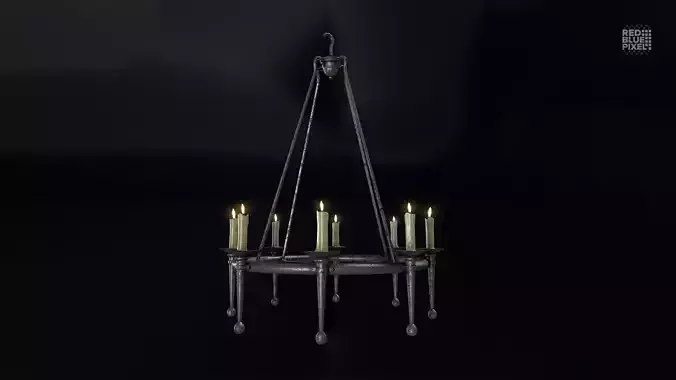 Medieval Chandelier 01