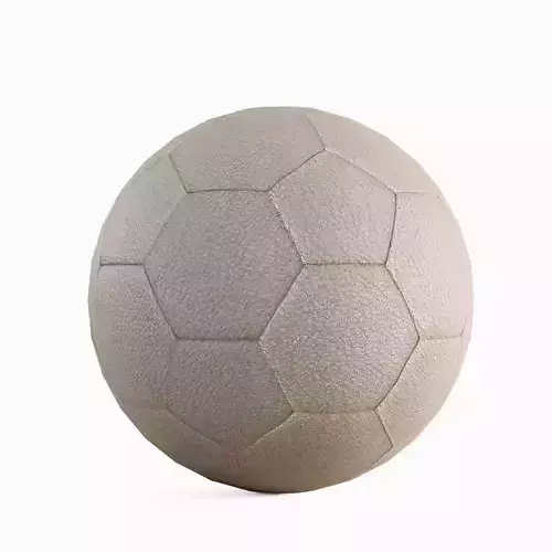 Low Poly Soccer Ball 01