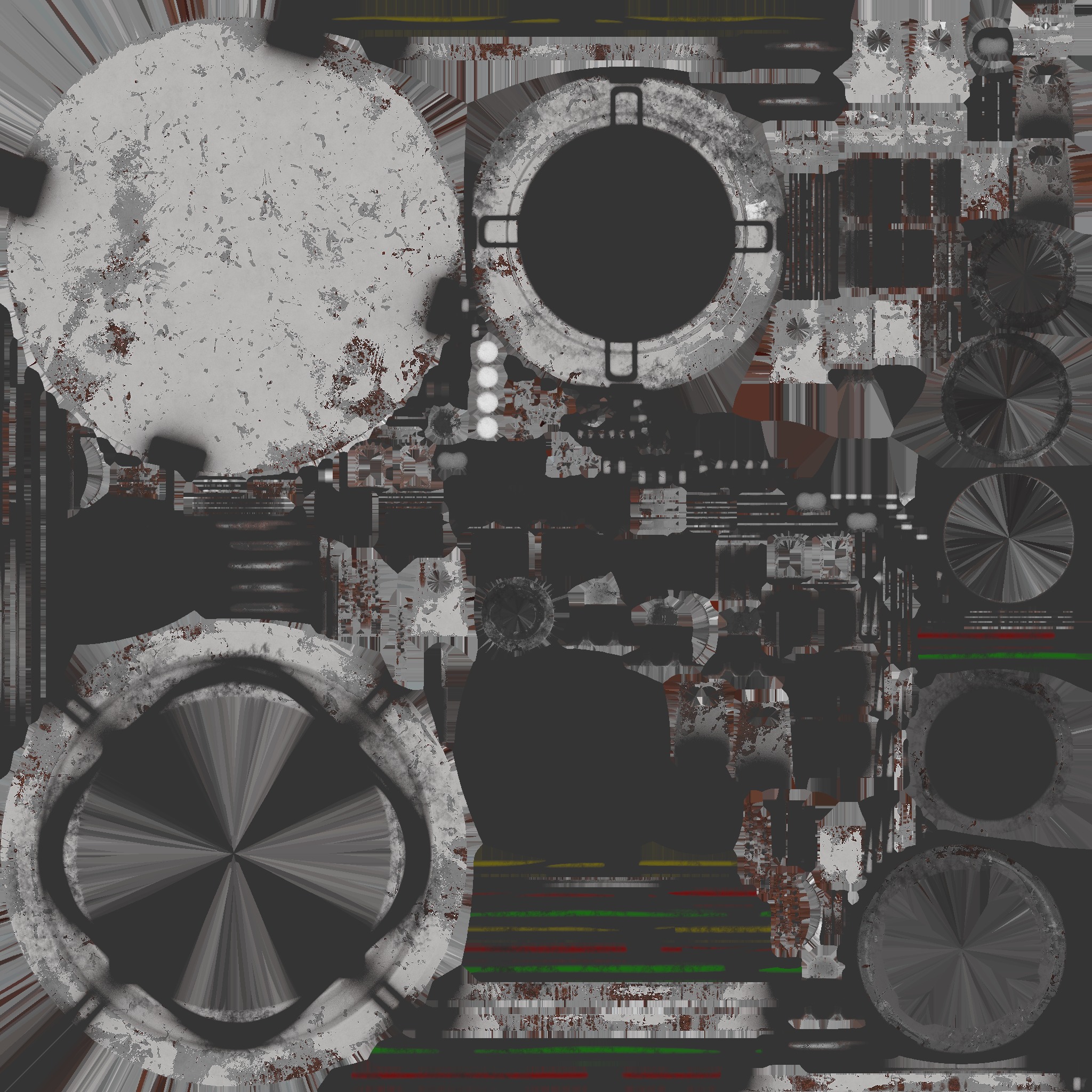 pedestal sifi 3D model_6
