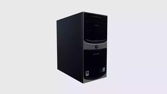 CPU 3D Model Low-poly 3D model