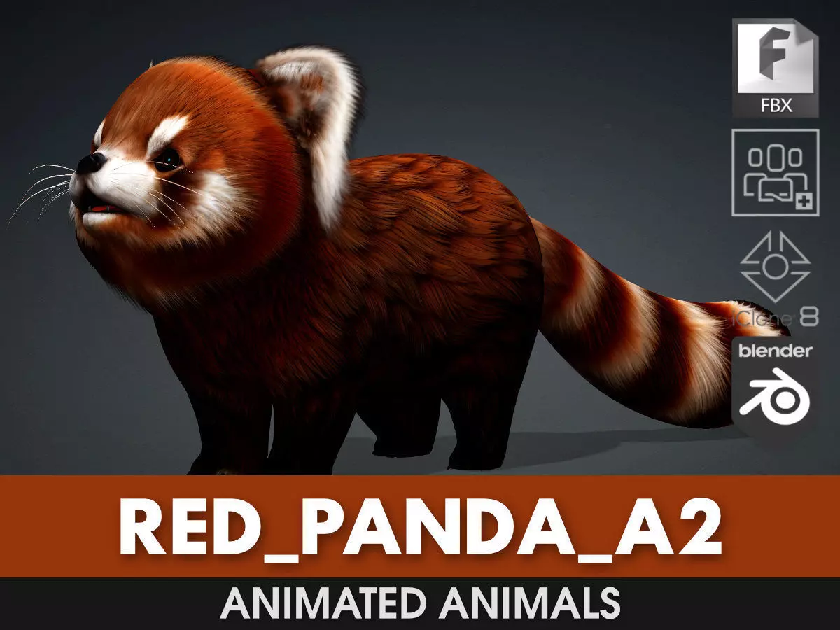 Red Panda-A2 3D model