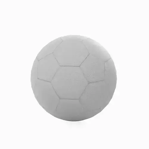 Low Poly Soccer Ball 02