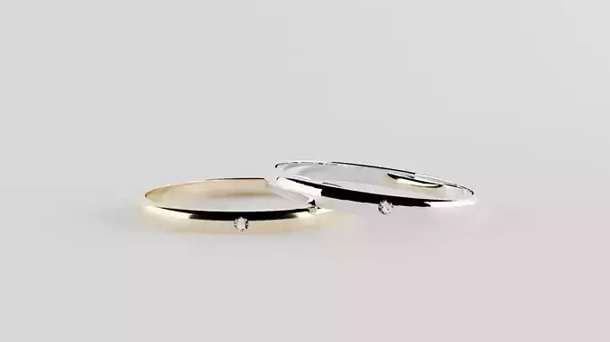 female ring size 15 with stone 1mm