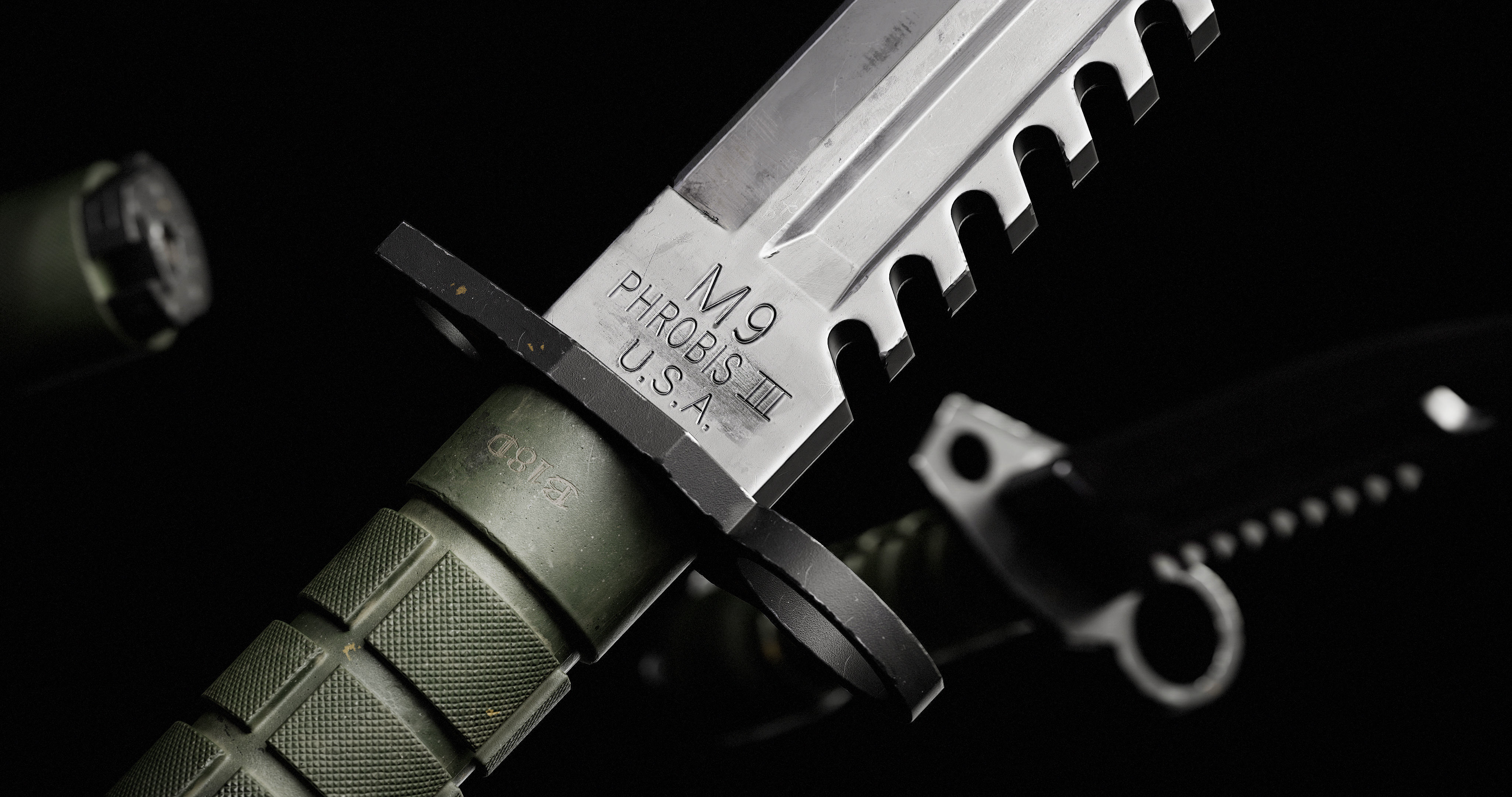 M9 Bayonet Gameready Model Low-poly 3D model_5