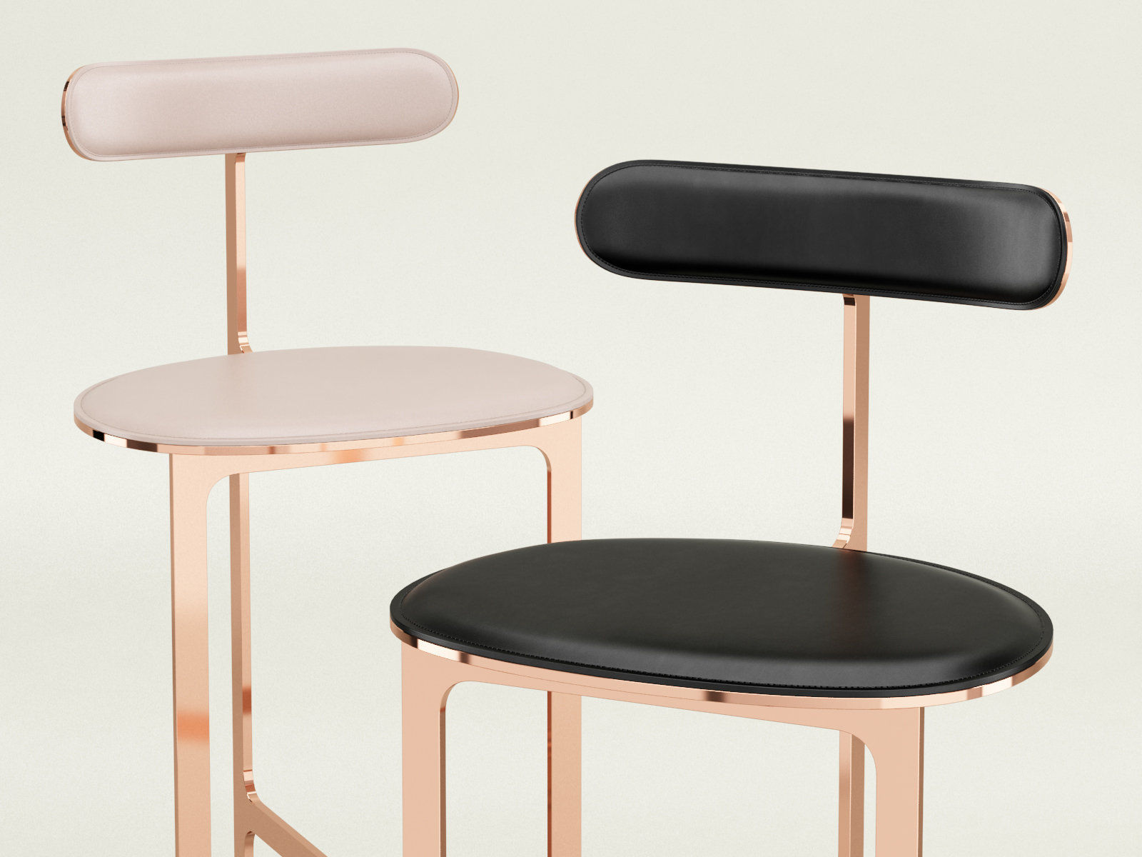 Park Place Counter Stool 3D model_2