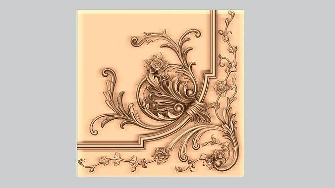 Ornaments classical decoration VOL 3-30 DESIGN 3D model 6
