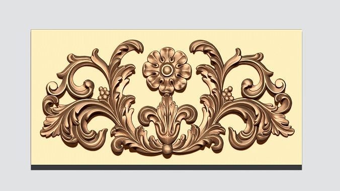 Ornaments classical decoration VOL 3-30 DESIGN 3D model 5