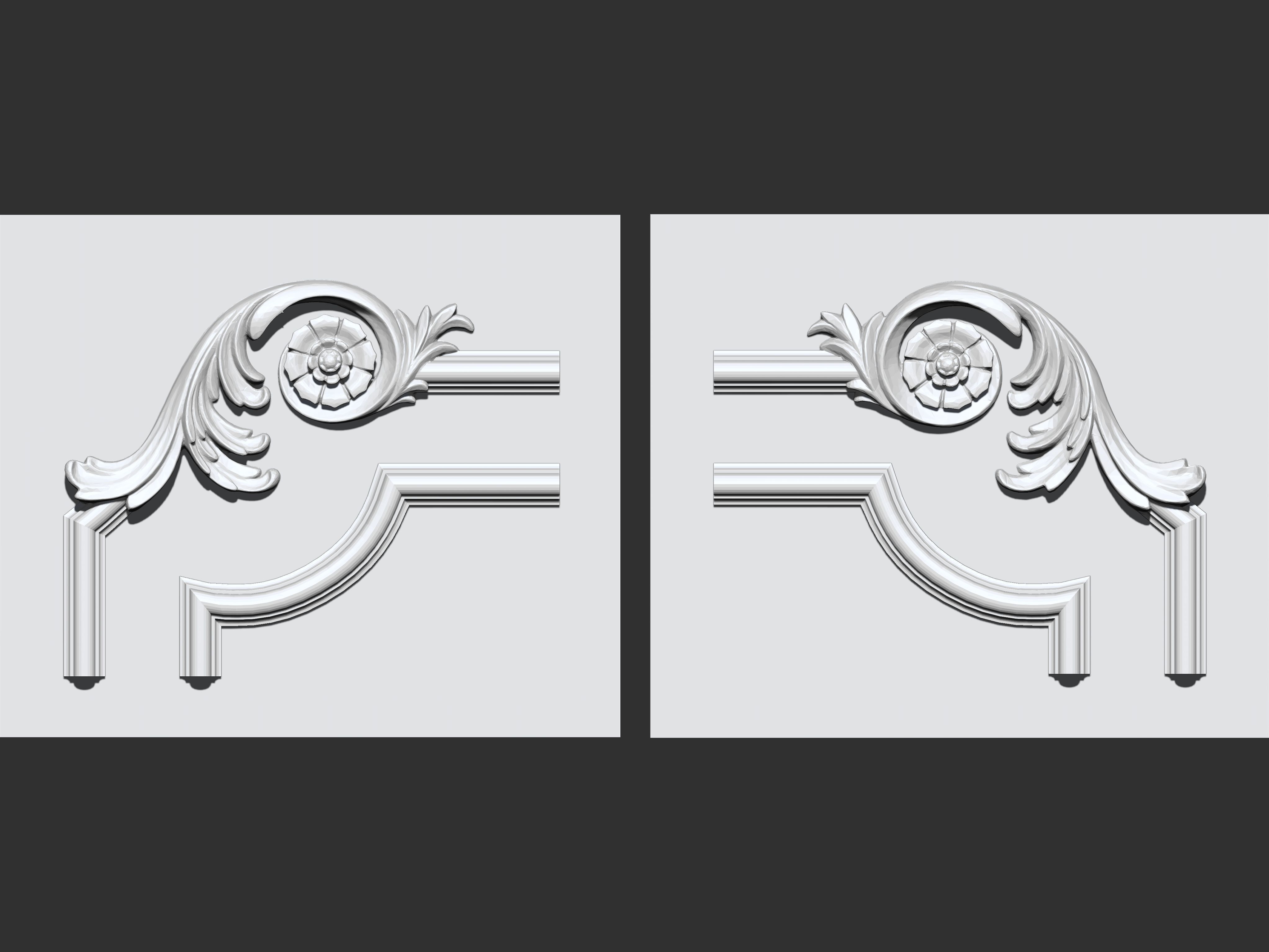 Ornaments classical decoration VOL 3-30 DESIGN 3D model_11