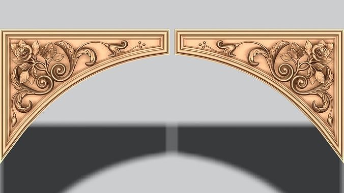 Ornaments classical decoration VOL 3-30 DESIGN 3D model 4