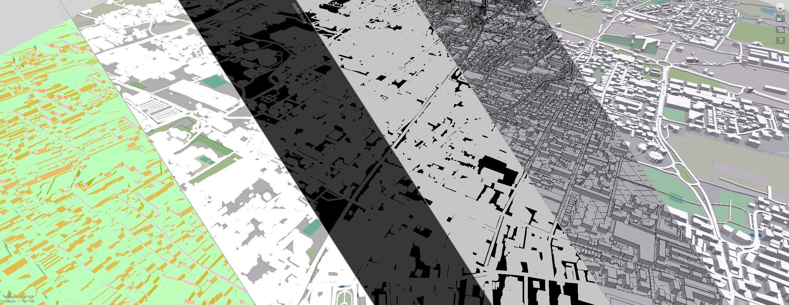 Cityscape Prato Florence Italy 3D model_17