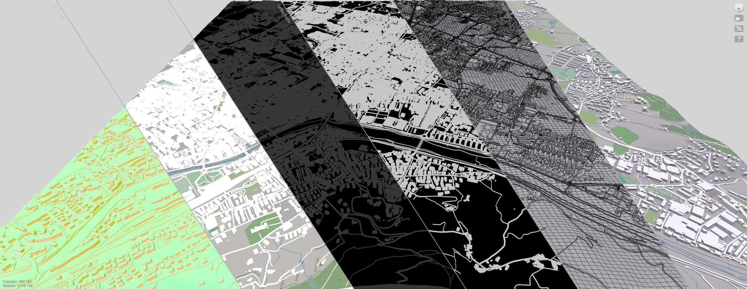 Cityscape Prato Florence Italy 3D model_15