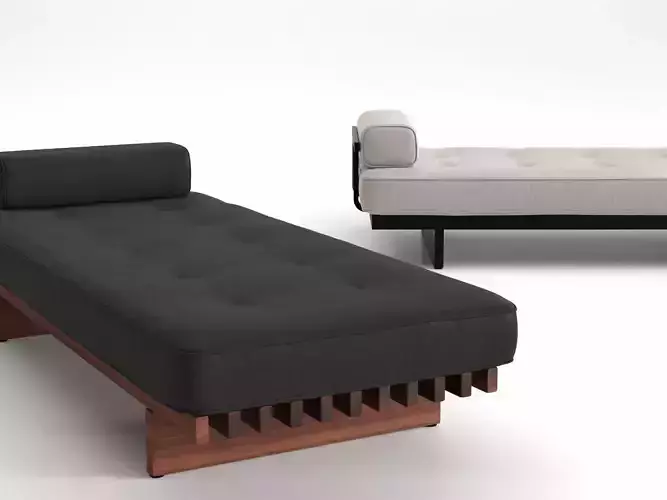 DS 80 791 Daybed with Armrest Outdoor