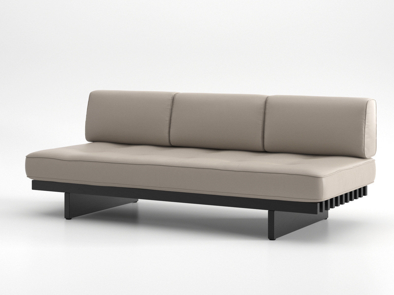 DS 80 793 Sofa without Armrest Outdoor 3D model_2