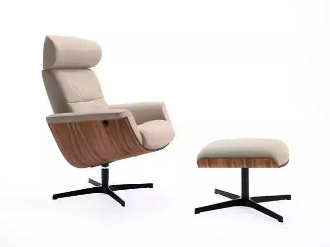 Honolulu Armchair and Ottoman