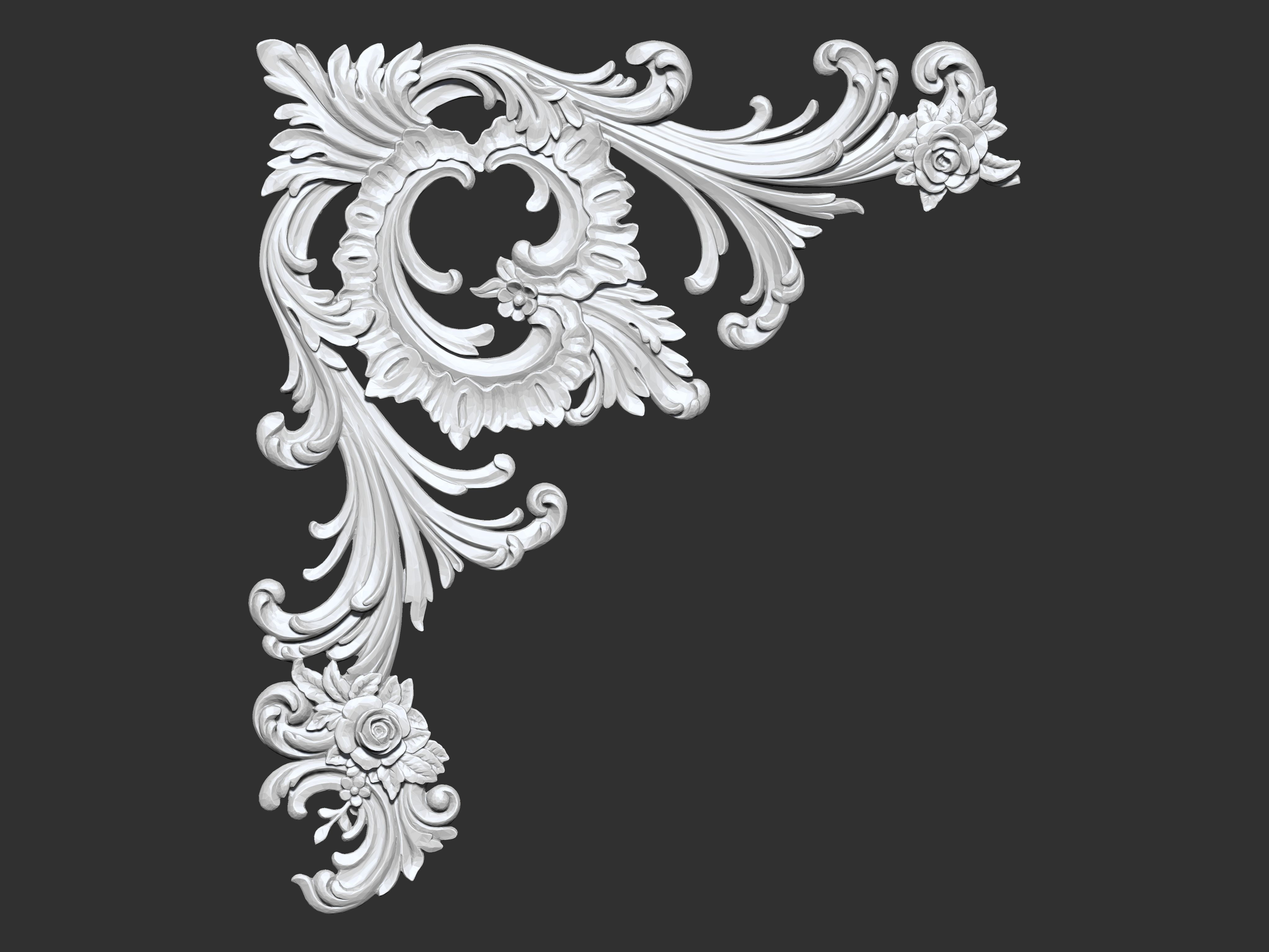 Ornaments classical decoration VOL 4-30 DESIGN 3D model_10