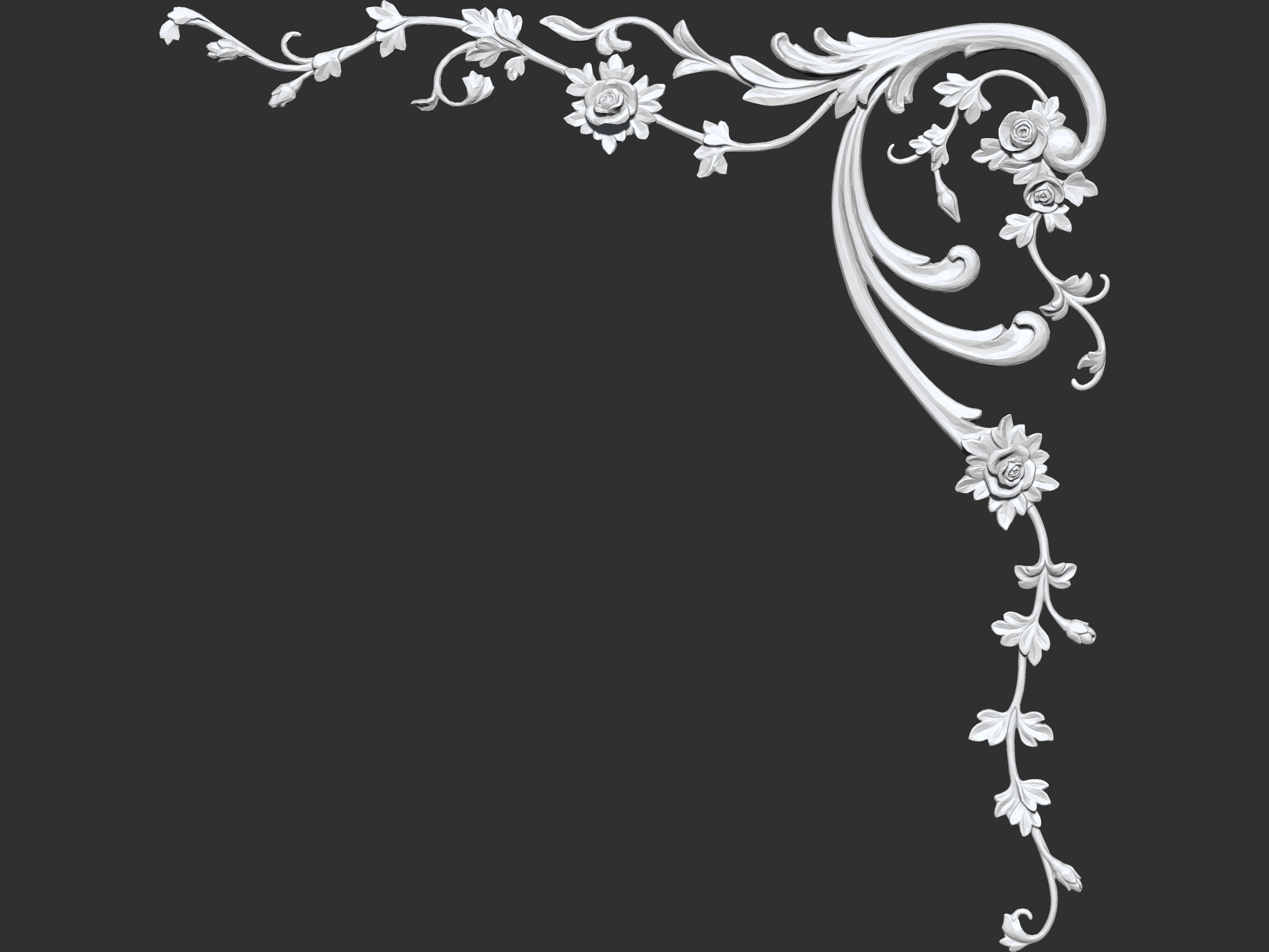 Ornaments classical decoration VOL 4-30 DESIGN 3D model_4