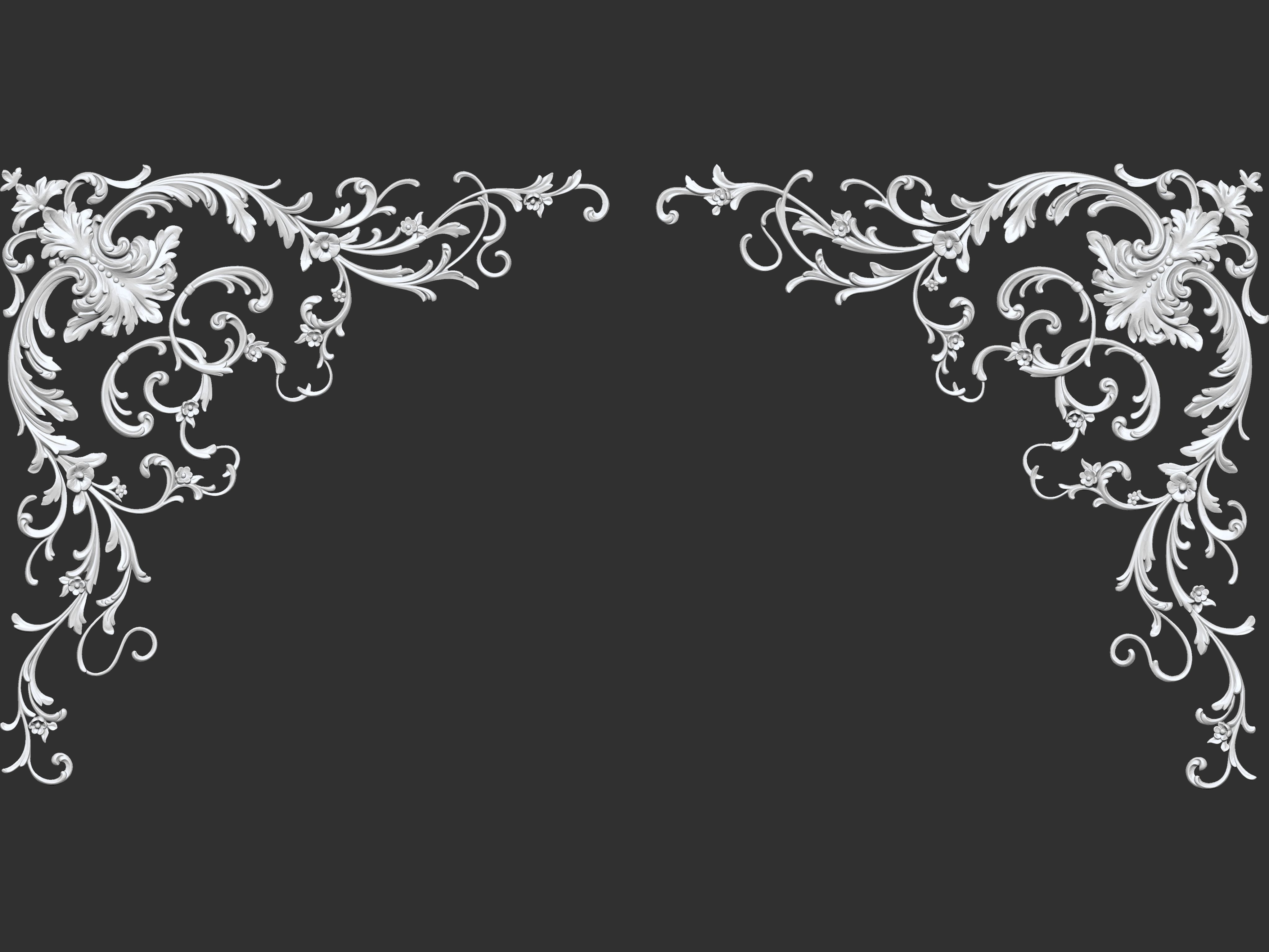 Ornaments classical decoration VOL 4-30 DESIGN 3D model_19