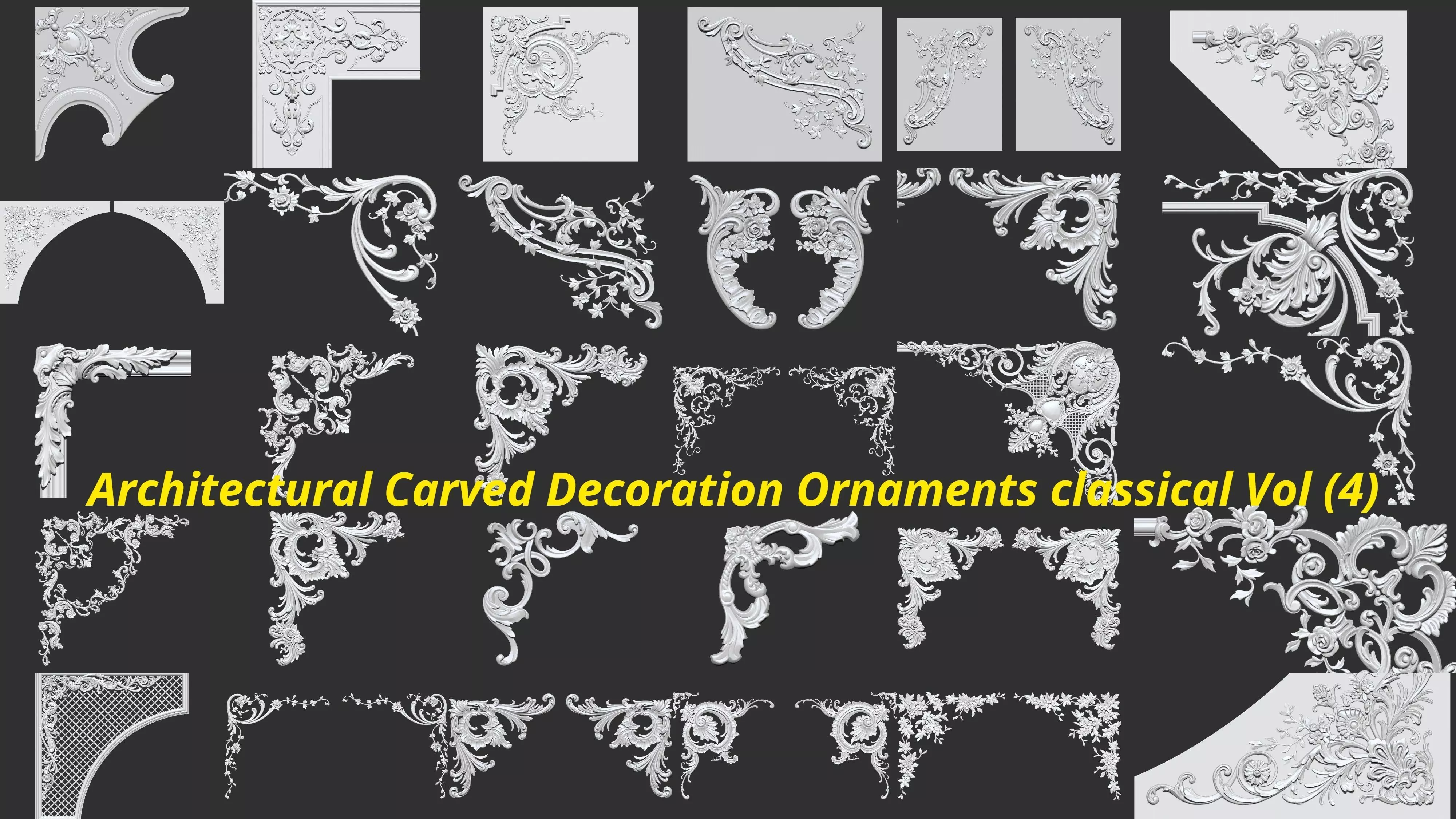 Ornaments classical decoration VOL 4-30 DESIGN 3D model_0