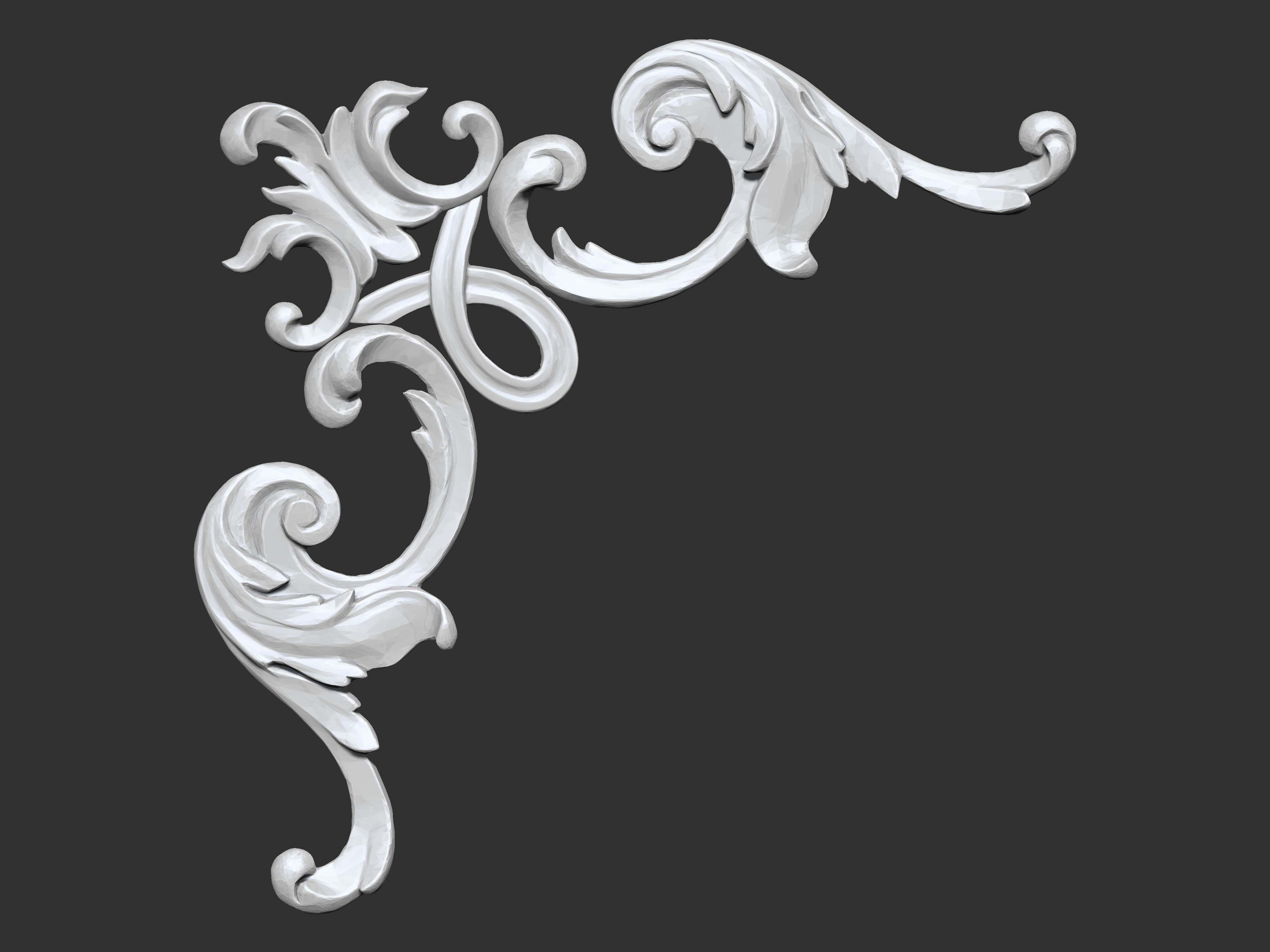 Ornaments classical decoration VOL 4-30 DESIGN 3D model_11