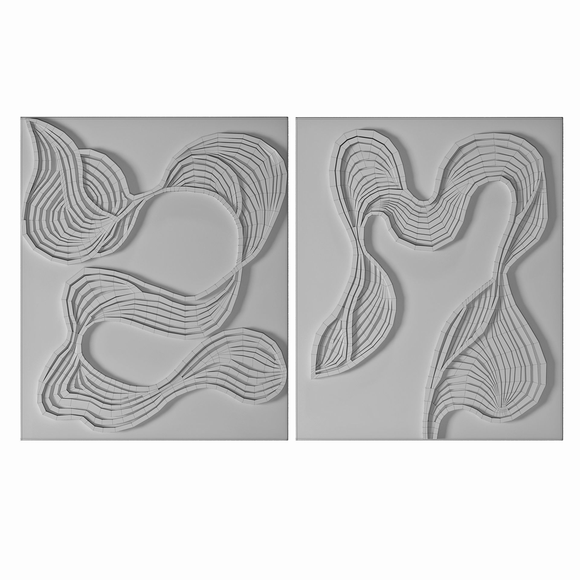 Wall Decor 07 3D model_6