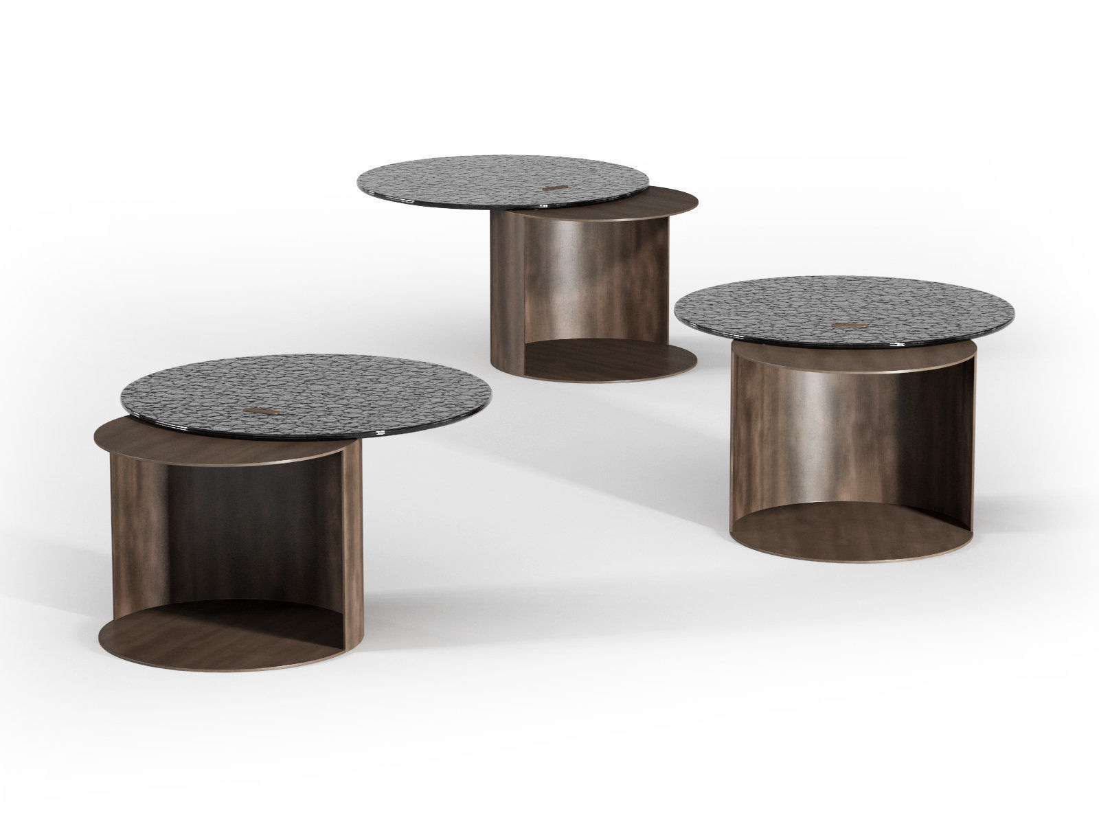 Premiere 5 Side Table 3D model_1