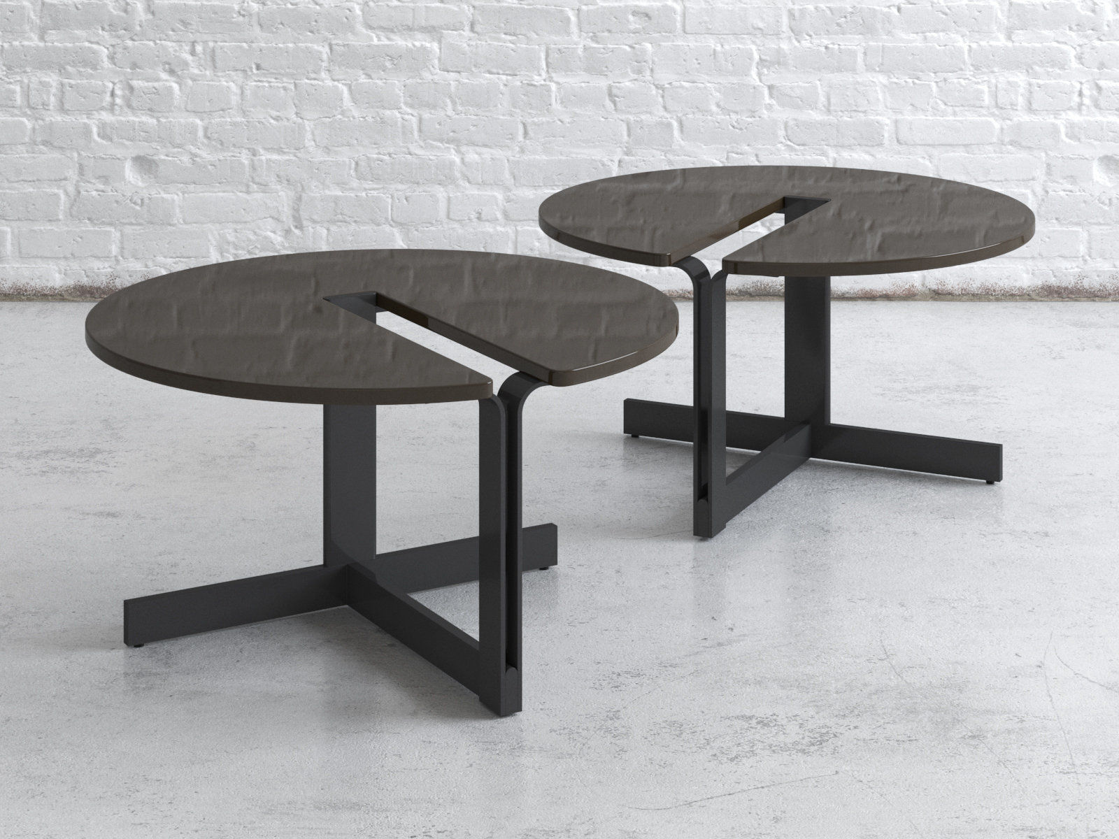 Valery 1 Side Table 3D model_1