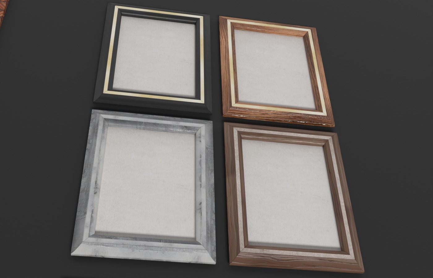 Photo Frames Pack 3D model_2
